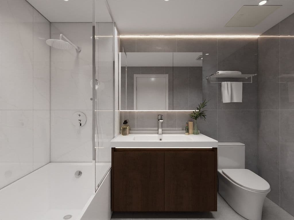multifamily guest bath