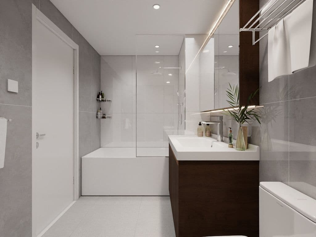Multifamily Guest Bath